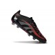 adidas Predator Elite L FG Black Grey Four Lucid Red