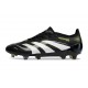 adidas Predator Elite L FG Black White Lucid Lemon
