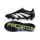 adidas Predator Elite L FG Black White Lucid Lemon