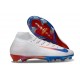 Nike Air Zoom Mercurial Superfly 10 Elite FG White Red Blue