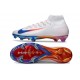 Nike Air Zoom Mercurial Superfly 10 Elite FG White Red Blue