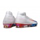 Nike Air Zoom Mercurial Superfly 10 Elite FG White Red Blue