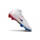 Nike Air Zoom Mercurial Superfly 10 Elite FG White Red Blue