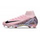 Nike Air Zoom Mercurial Superfly 10 Elite FG Pink Black