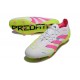 adidas Predator Elite L FG White Lucid Pink Lucid Lemon