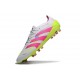 adidas Predator Elite L FG White Lucid Pink Lucid Lemon