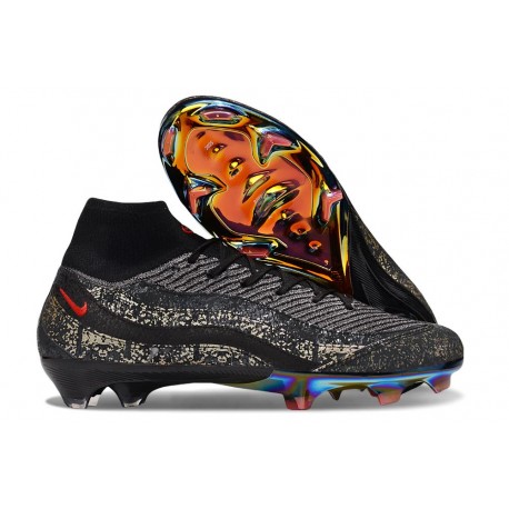 Nike Air Zoom Mercurial Superfly 10 Elite FG Max 95 Black