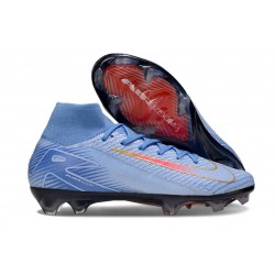 Nike Air Zoom Mercurial Superfly 10 Elite FG Blue Red