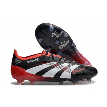 adidas Predator Elite L FG Black White Red