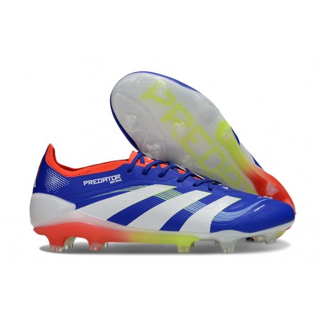 adidas Predator Elite L FG Lucid Blue Ftwr White Solar Red