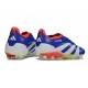 adidas Predator Elite L FG Lucid Blue Ftwr White Solar Red