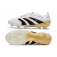 adidas Predator Elite L FG White Black Gold Met