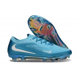 Nike Phantom 6 Low Elite FG Boots Blue White