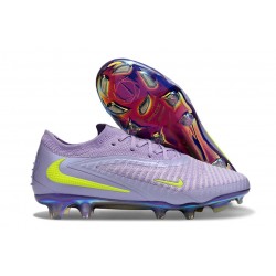 Nike Phantom 6 Low Elite FG Boots Purple Yellow