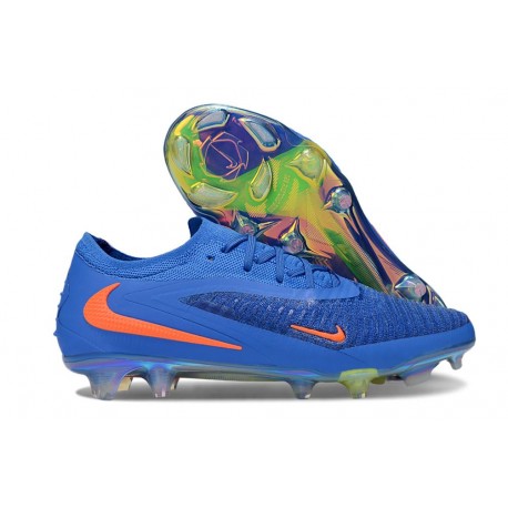 Nike Phantom 6 Low Elite FG Boots Blue Orange