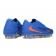 Nike Phantom 6 Low Elite FG Boots Blue Orange