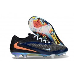 Nike Phantom 6 Low Elite FG Boots Black Orange