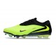 Nike Phantom 6 Low Elite FG Boots Volt Black