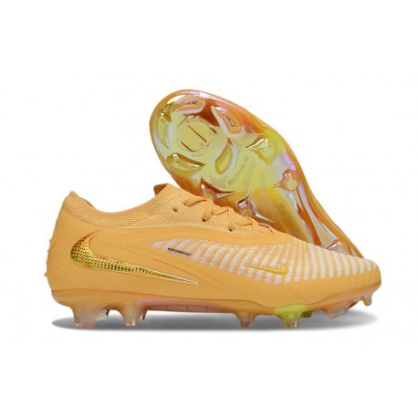 Nike Phantom 6 Low Elite FG Boots Yellow Gold