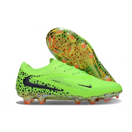 Nike Phantom 6 Low Elite FG Boots Green Black