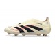 adidas Predator 25 Elite LL FG Off White Core Black Pure Ruby