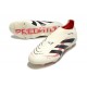 adidas Predator 25 Elite LL FG Off White Core Black Pure Ruby