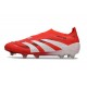 adidas Predator 25 Elite LL FG Lucid Red White Black