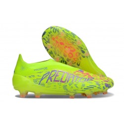 adidas Predator 25 Elite LL FG Lucid Lemon Lucid Pink Blue Fusion