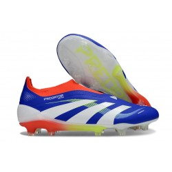 adidas Predator 25 Elite LL FG Lucid Blue Ftwr White Solar Red