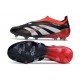 adidas Predator 25 Elite LL FG X MOMENTS Black White Vivid Red