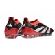 adidas Predator 25 Elite LL FG X MOMENTS Black White Vivid Red