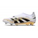 adidas Predator 25 Elite LL FG White Black Gold Met