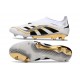 adidas Predator 25 Elite LL FG White Black Gold Met