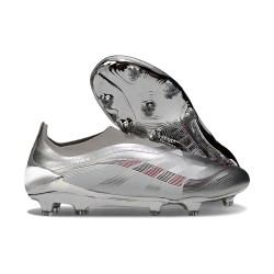 adidas Predator 25 Elite LL FG Silver Grey