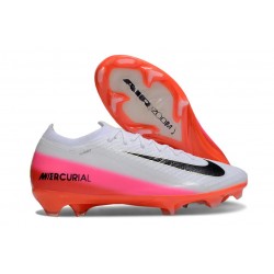 Nike Mercurial Vapor 16 Elite FG Soccer Shoes White Black Red