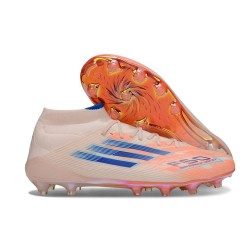 adidas F50 Elite Mid Cut FG Orange Blue
