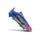 adidas F50 + FG LL Soccer Cleat Blue Fusion Lucid Lemon Lucid Pink