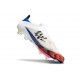 adidas F50 + FG LL Soccer Cleat White Black Bright Red