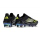 adidas F50 + FG LL Soccer Cleat Black White Yellow
