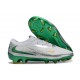 Nike Phantom 6 Low Elite FG Boots White Green Silver