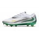 Nike Phantom 6 Low Elite FG Boots White Green Silver