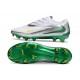 Nike Phantom 6 Low Elite FG Boots White Green Silver