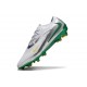 Nike Phantom 6 Low Elite FG Boots White Green Silver