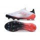adidas F50 Elite FG Cleats White Black Red