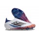 adidas F50 Elite FG Cleats White Black Bright Red