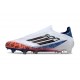 adidas F50 Elite FG Cleats White Black Bright Red