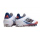 adidas F50 Elite FG Cleats White Black Bright Red
