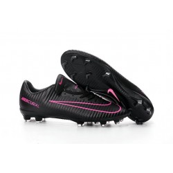 New 2016 Nike Mercurial Vapor XI FG ACC Soccer Boots Black Pink Blast
