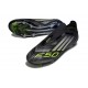 adidas F50 Elite Laceless FG Cleats Black White Yellow