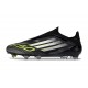 adidas F50 Elite Laceless FG Cleats Black White Yellow